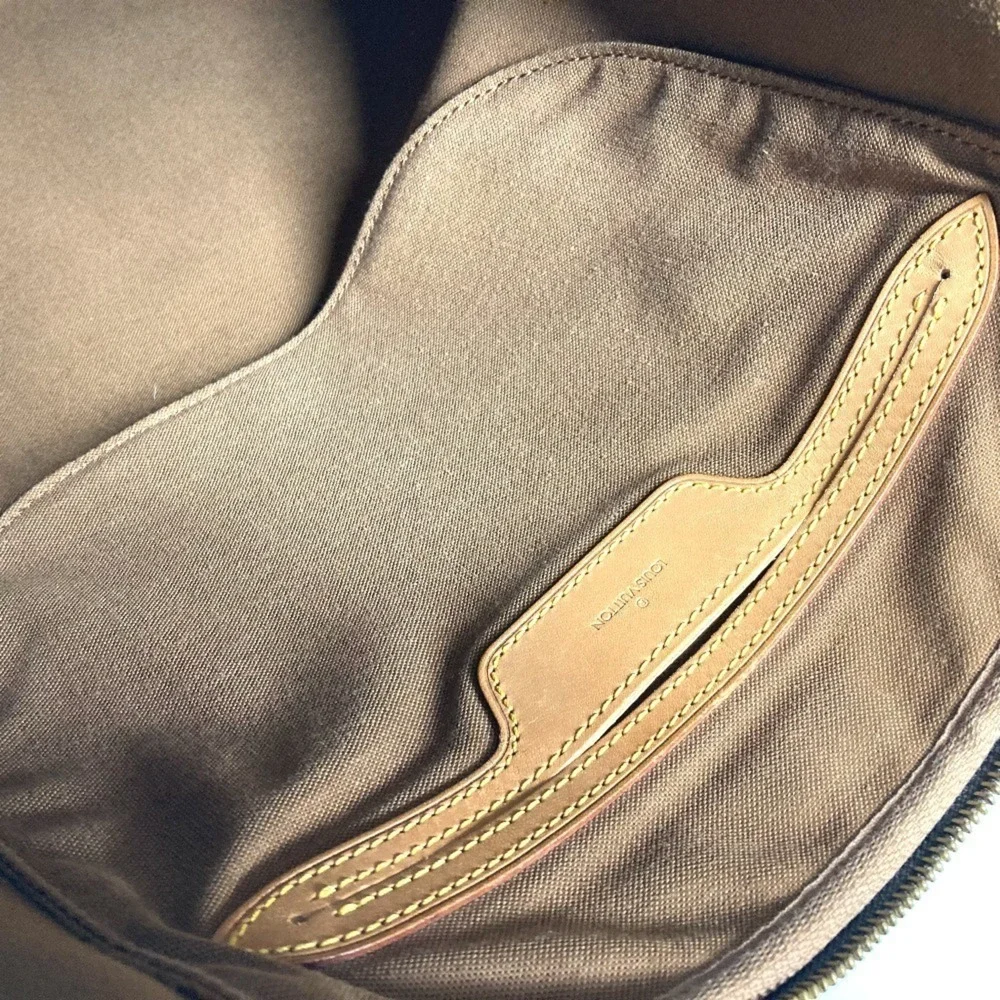 LOUIS VUITTON Brown Monogram Canvas Shoulder Bag